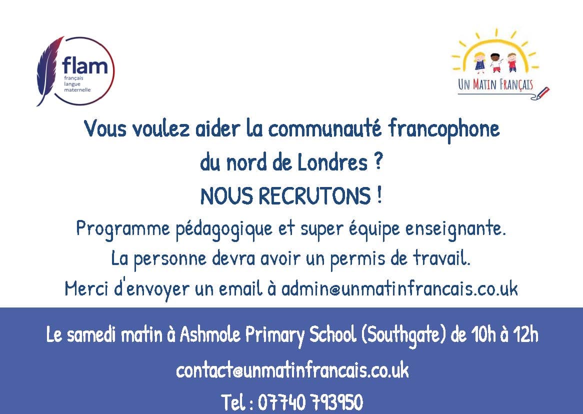 Nous recrutons